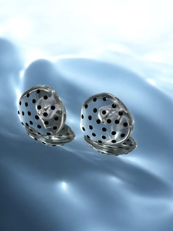 Aqua Dot Earrings