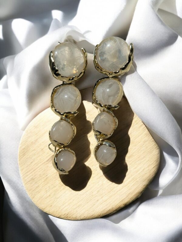 Opal Glow Earrings - Image 3