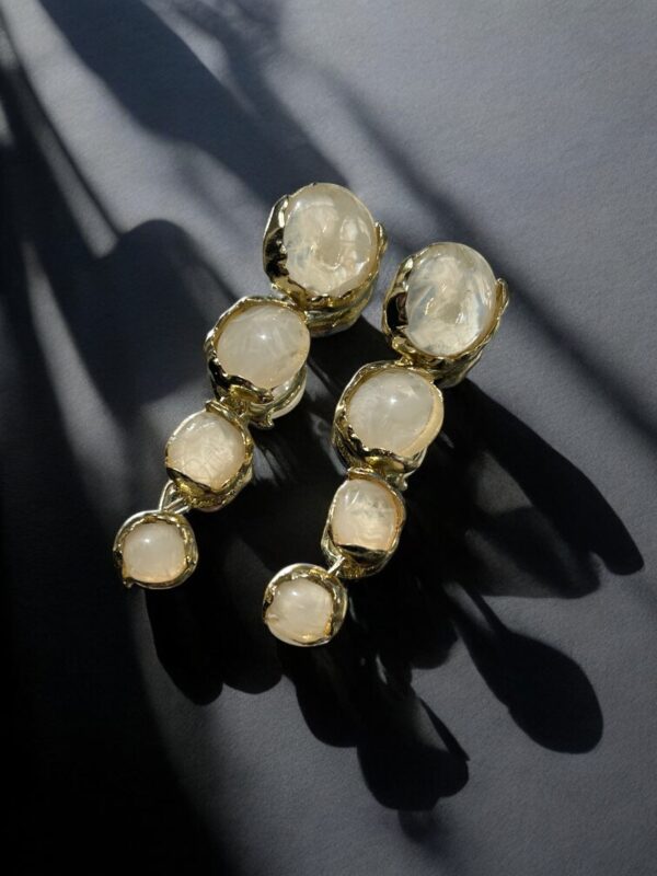 Opal Glow Earrings - Image 2