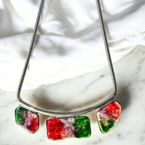 Ruby Forest Necklace